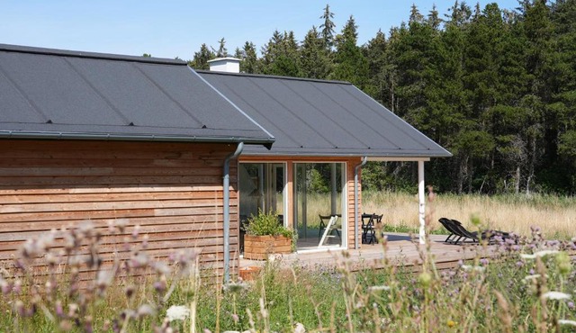 Nyt hus med skøn udsigt til skov