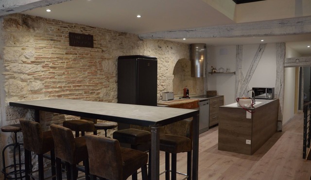 Ô Coeur d'Issigeac, spacious loft of the 15th century.