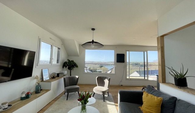 Ô DREFF - Quiet house with sea view