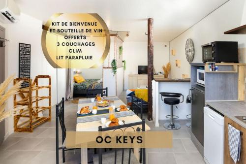 O villa* Studio avec clim et calme *Wifi*