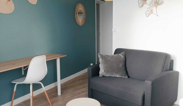 O'zen - Studio Lumineux et Calme Avec Jardin