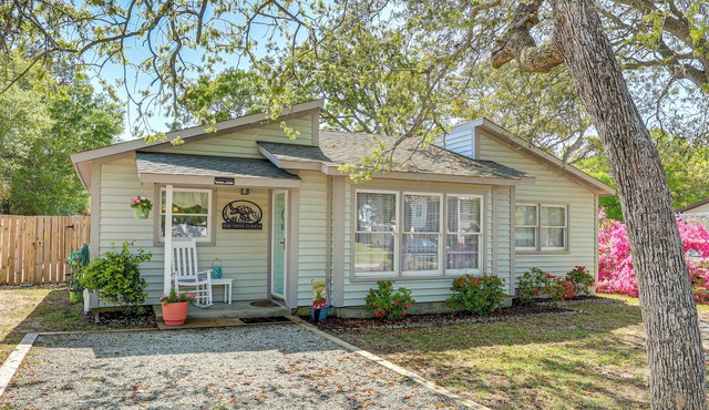 Oak Island Home w/Fenced Yard, Walk to Long Beach