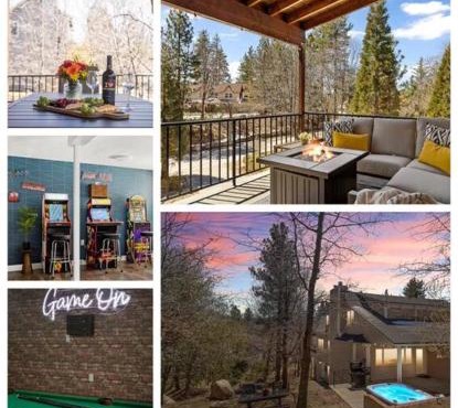 Oak Mountain Retreat, Hot Tub, & BBQ, Game Room!