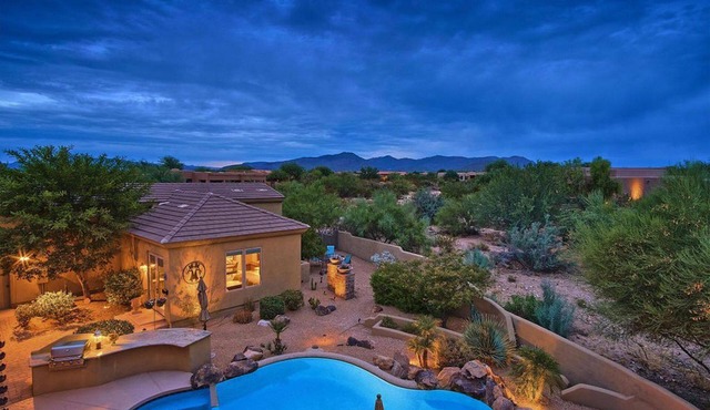 Oasis In The Desert Near Prestigious Boulders with Heated Pool, all on One Floor
