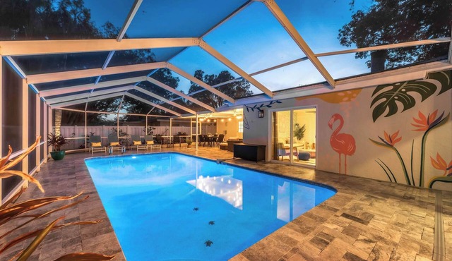 Oasis on Overbrook - 4BD Home|Beach|Heated POOL