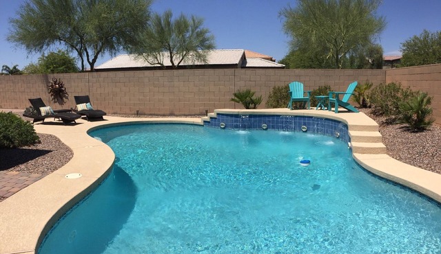 Oasis Pool and Backyard! Johnson Ranch Golf Course