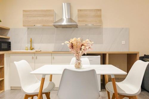 Oasis Tropicale - Appartement Cosy et Calme à 10 min de la Gare de Roanne