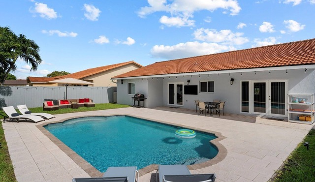 Oasis with private pool