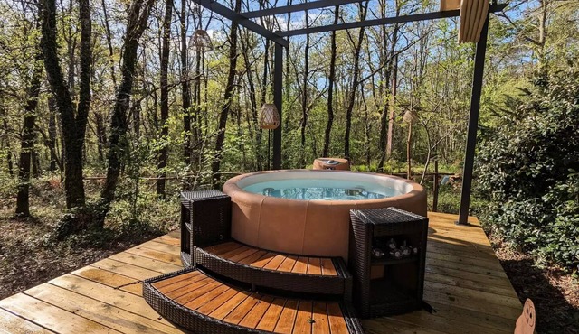 Oberes Chalet mit SPA 4 Personen