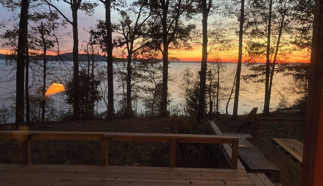 Oberthier Fish Camp on the Lake o the Pines.