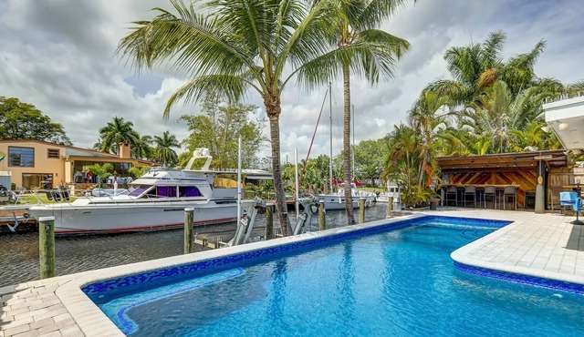 Ocean access pool home by Hard Rock Casino