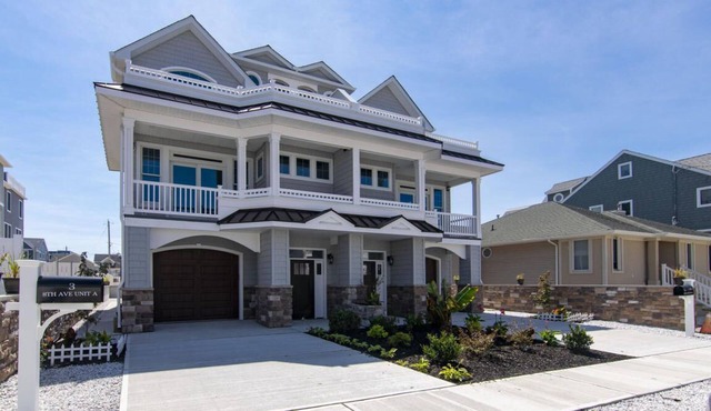 Ocean and Beach Views from 5 decks in Ortley Beach