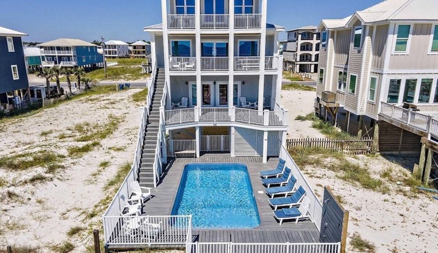 Ocean Awaits 1 your Gulf Shores Retreat Private pool Huge Beach by Prickett Properties