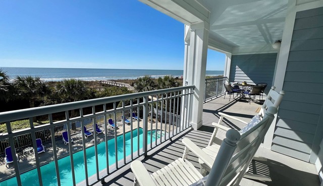 Ocean Boulevard Oasis - Beachfront, Spectacular Ocean View, Pool, Beach Access!