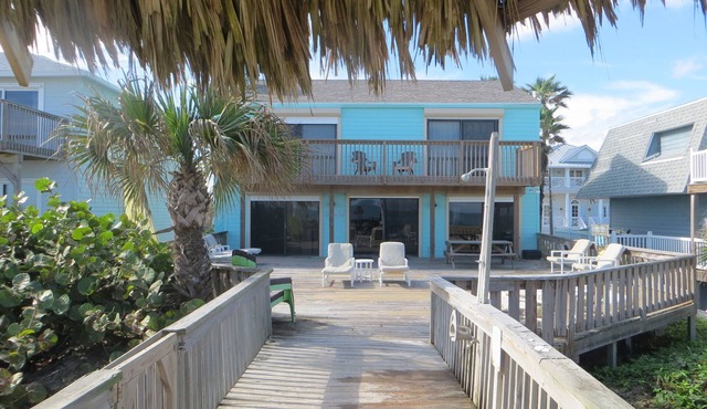 Ocean Front 3 bedroom/3 bath home on 'No Drive Beach'