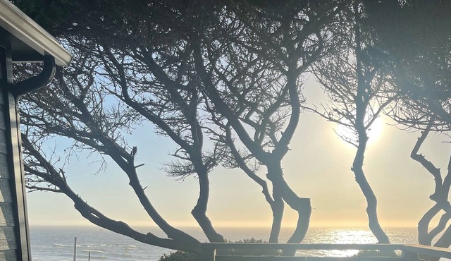 Ocean Front Cottage w/hot tub- >1mi to beach & trails