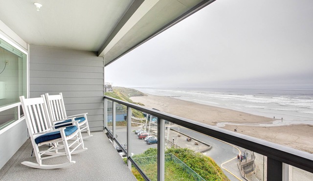 Ocean Front, Excellent Lighthouse Views, Nye Beach!