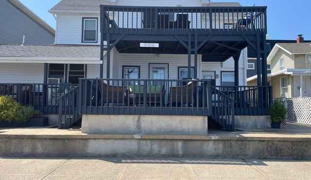 Ocean front! Fun for the whole family in this Lower Level 5 bedroom beach house