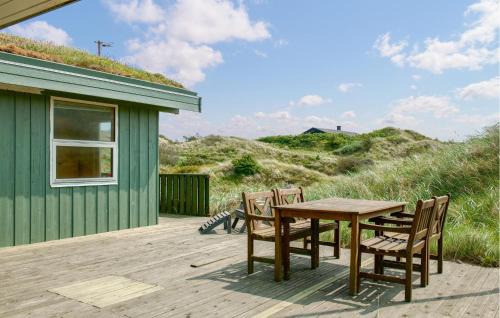 Ocean Front Home In Saltum With Sauna A12214