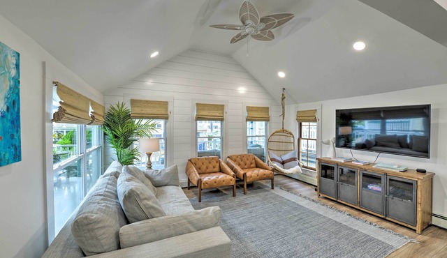 Ocean Grove Apt. w/Balcony: 1 Block to the Beach!