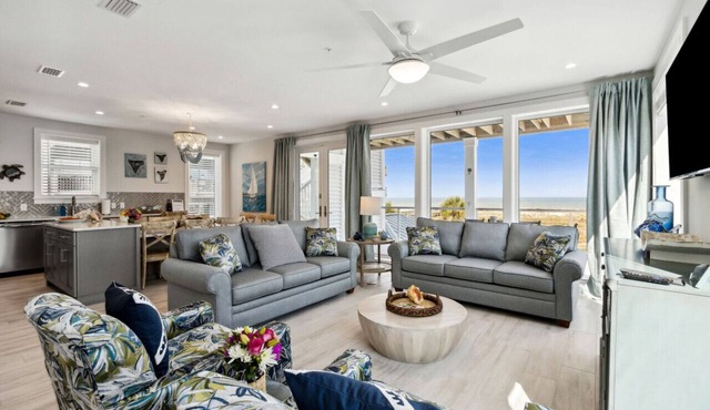 Ocean Lookout #2 | Heated Pool | Beachfront Deck | Stunning Ocean Views