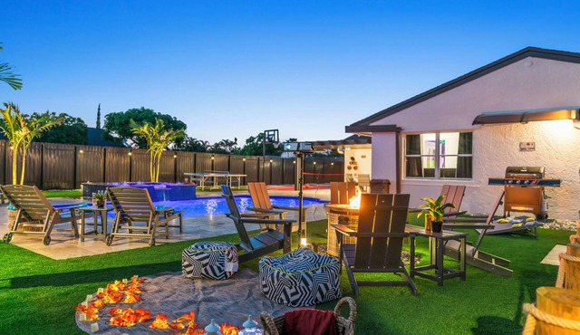 Ocean Lux Villa/SPA/Sauna/Beach Volley/Pickle/BBQ