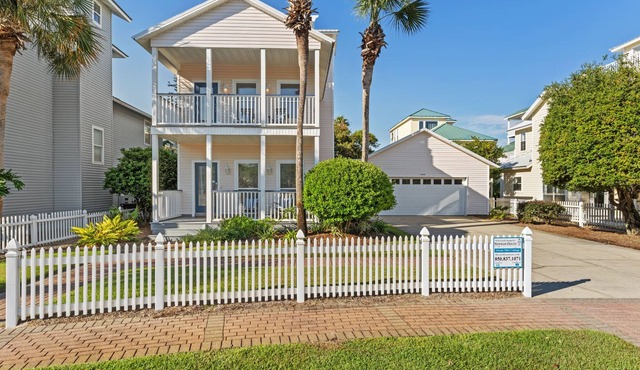 Ocean Mist Cottage | Steps to Beach | Private Pool | Charming Neighborhood