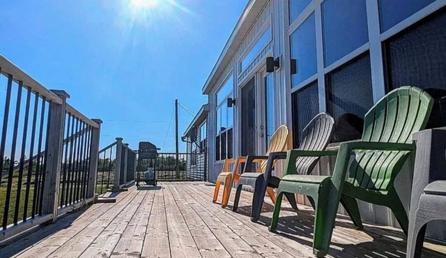 Ocean Privacy on a secluded beachfront cottage on 16 acres of land!