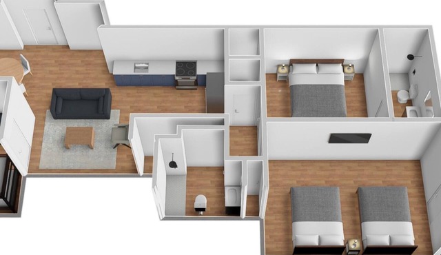 Ocean's Edge: 3BR/3BA Beach Block Condo w/POOL