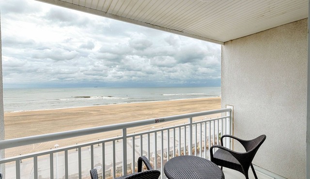 Ocean Sands Resort Oceanfront condo with 2 Oceanfront Balconies!