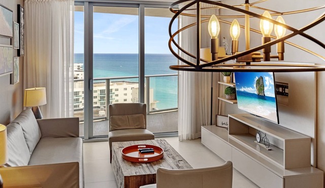 Ocean View Condo with Balcony and Pools