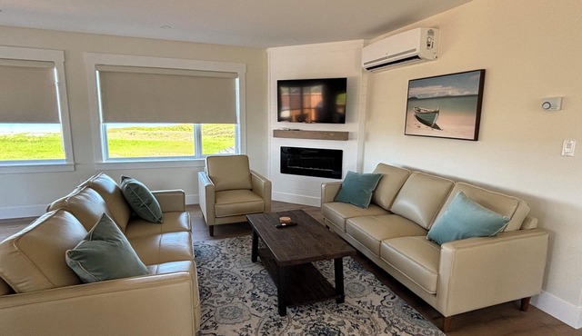 Ocean view cottages with direct beach access