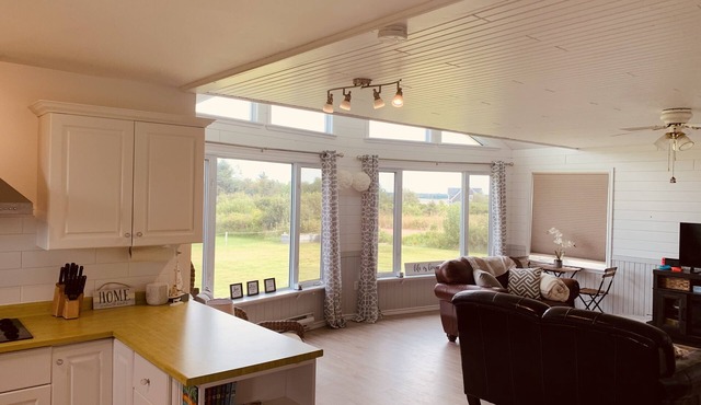 Ocean view cottage at St. Peter’s Bay