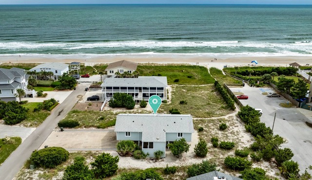 Ocean view duplex just steps from the beach!