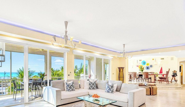 Ocean View Duplex Penthouse | Retreat amenities: tennis court, heated Pool | Vista Key One