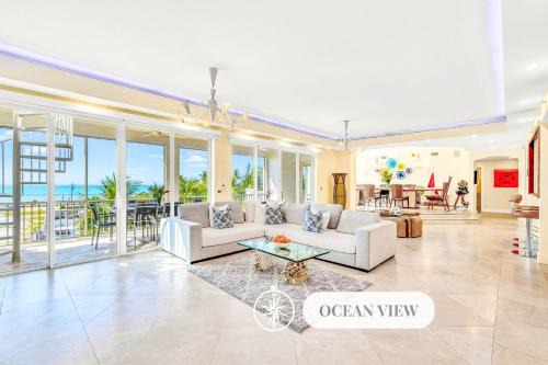 Ocean View Duplex Penthouse Retreat amenities: tennis court heated Pool Vista Key One