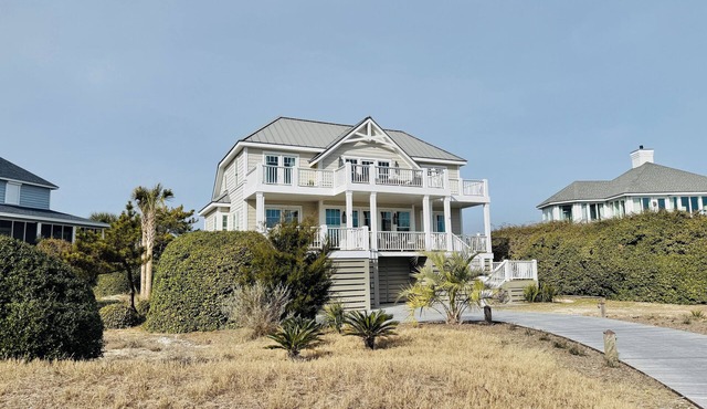 Ocean View Five Bedroom Home on Bald Head Island