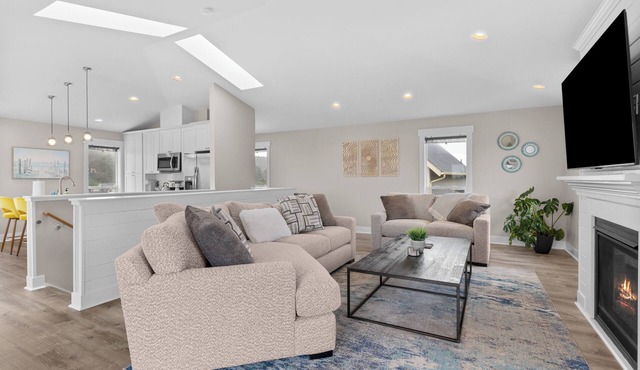 Ocean View Hot Tub Three Floors Sleeps 10 Olivia Beach Family Getaway