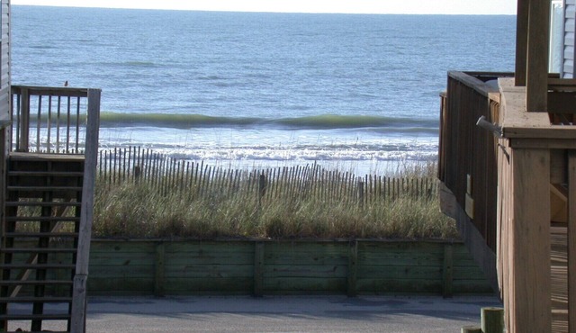 Ocean view! Just 77 Steps To The Beach! Over 150 10 star reviews.