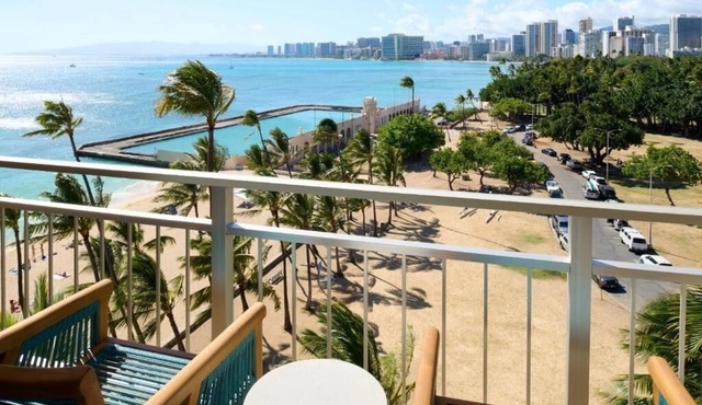 Ocean View King | Kaimana Beach Hotel | Scenic Stay by the Beach