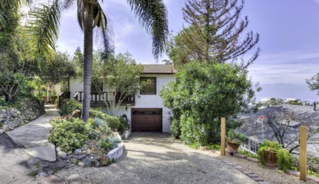 Ocean View Laguna Beach Cottage, Private Garden 700ft to 1000 Steps Beach entry