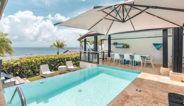 Ocean view villa | 3 BR | 8 guests | Pto. Bahia