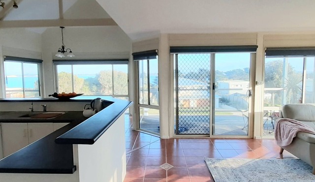 Ocean View with beach and shops at door step