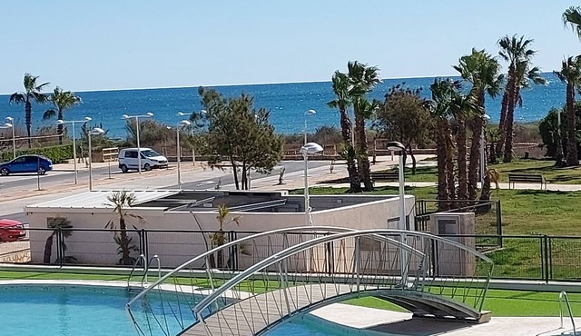 Ocean viewpoint in front of Torre la Sal beach. Close to Magic World.
