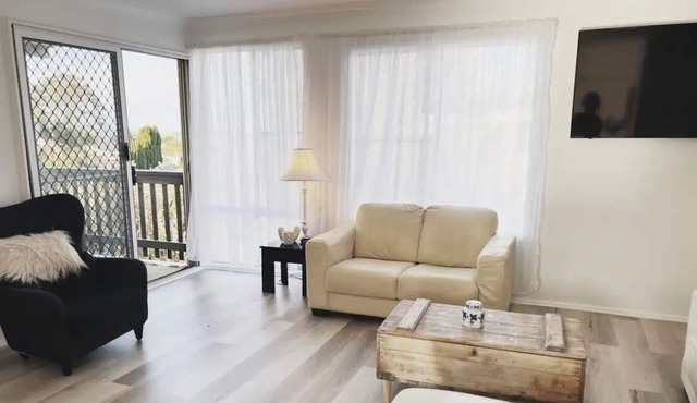 Ocean views and one block from the beach