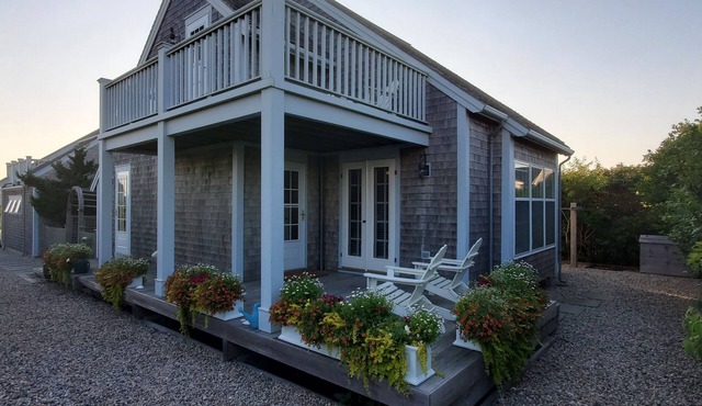 OCEAN VIEWS! Immaculate Quintessential Nantucket Beach Cottage see virtual tour.
