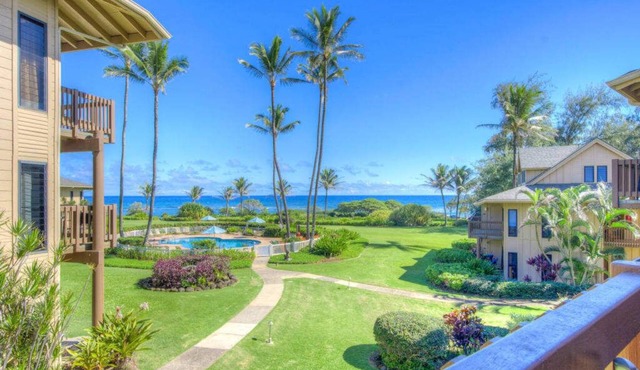 Ocean Views W/Private Lanai - Kaha Lani 206