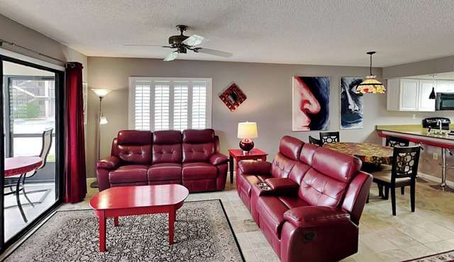 Ocean Village Club K12 | Ground-Floor Condo with Patio, Beach Access, Community