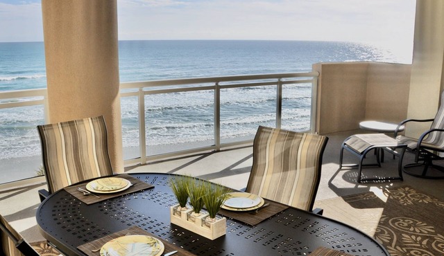 Ocean Vistas 406 Direct Oceanfront Huge Private Balcony