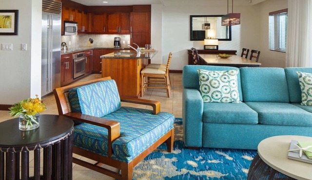 Oceanfront - 2 Bedroom - Marriott's Kauai Lagoons - Full Resort Access